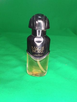 Vintage Magie Noire By Lancome 1.  0 Oz 30ml Eau De Toilette Spray 95 Full