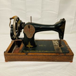 Vintage Antique Singer Hand Crank Sewing Machine