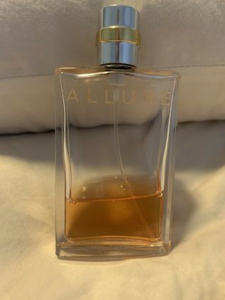 Vtg Chanel Perfume Bottles,  No.  5 Atomizer And Allure 1.  7 Fl Oz 30 Full