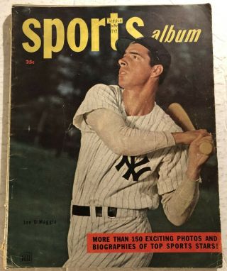 1948 Sports Album York Yankees Joe Dimaggio Joe Louis Jackie Robinson