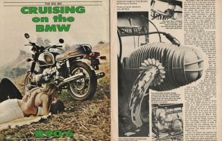 1976 Bmw R90/6 - 10 - Page Vintage Motorcycle Road Test Article