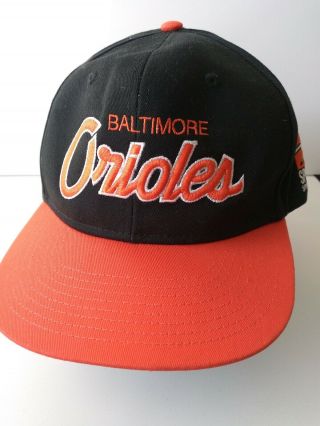 Baltimore Orioles Sports Specialties Coopertown Vintage Mlb Snap Back Hat Cap