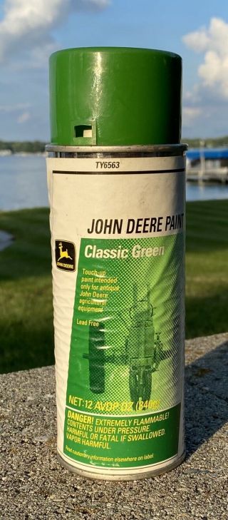 Vintage John Deere Classic Green Spray Paint Can