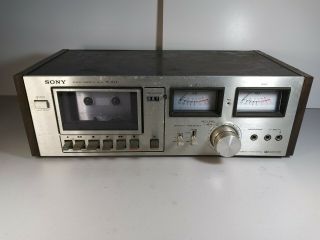 Vintage Sony Tc - K2a Dolby Stereo Cassette Deck Ferrite @ Ferrite Head