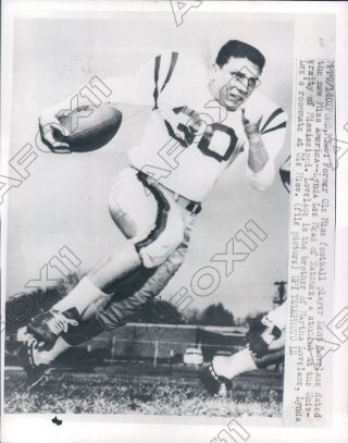 1959 Kent Lovelace Ole Miss Rebels Football Player Press Photo
