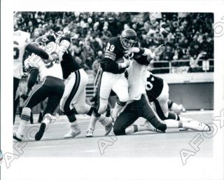 1977 Chicago Bears Football Player Running Back Robin Earl Press Photo