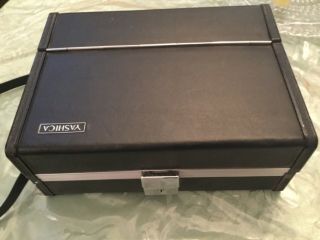 Vintage Yashica Hard Camera Case With Shoulder Strap Plus