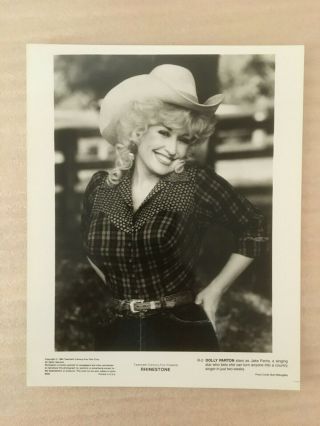 Dolly Parton 1984 Vintage Press Publicity Headshot Photo