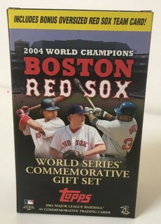 2004 Topps Boston Red Sox World Series Commemorative Gift Set
