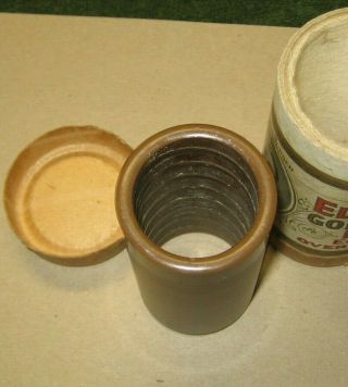 Antique Columbia Brown Wax Cylinder Record 1537 Oh Promise Me Gilmore Stock A