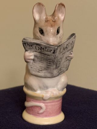Vintage 1949 - 72 Beswick Beatrix Potter Tailor Of Gloucester Bp - 2 Figurine 1108