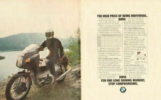 1979 Bmw R100 - Rs 2 - Page Vintage Motorcycle Ad