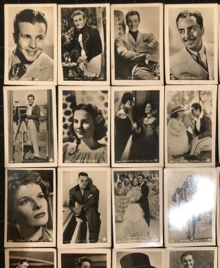 35 VINTAGE 1930’s Ross Movie Trading Card Set Set L@@K NR 2