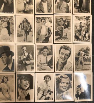 35 VINTAGE 1930’s Ross Movie Trading Card Set Set L@@K NR 3