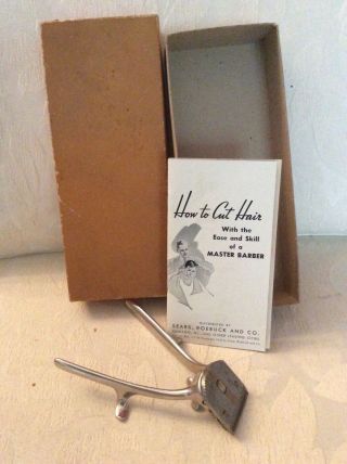 Vintage Craftsman Sears Roebuck And Co.  Hand Hair Clipper