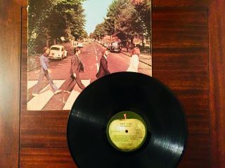 Vtg The Beatles " Abbey Road " 1969 Vinyl Lp Record Album Apple So - 383