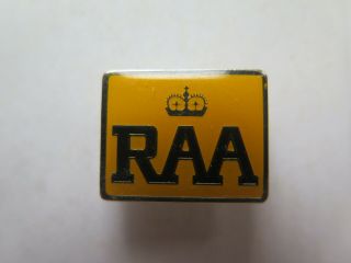 Raa Royal Automobile Association Of South Australia Members Badge C1980 Excelent