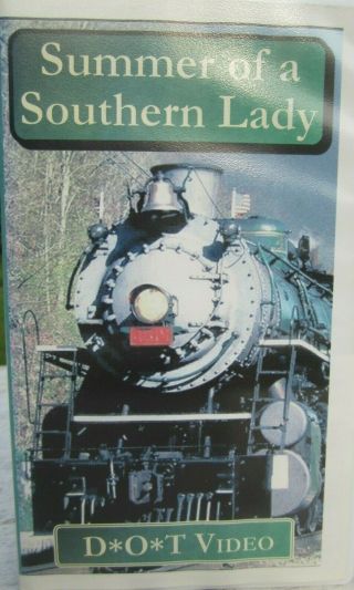 2 VHS Tapes Southern Railway 4501 locomotive by Green Frog D O T Video SOU 4501 2