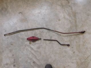 Ih Farmall Md Gas To Diesel Handle And Linkage Rod Antique Tractor