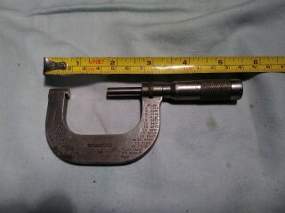 Vintage Brown & Sharpe Micrometer No.  48 Machinist Tool Antique