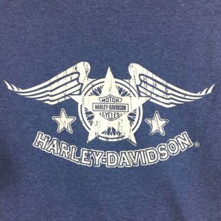 Harley Davidson Men T - Shirt Augusta Georgia Motorcycles Logo Graphic Tee Size Xl
