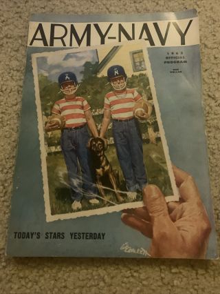 1963 Army Navy College Football Program