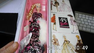Barbie Poupée Fashion Model - 45e Anniversaire - Vintage