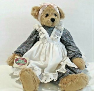 Ganz Cottage Collectibles 18 " Teddy Bear Kathy By Mary Holstad Plush Girl Bear