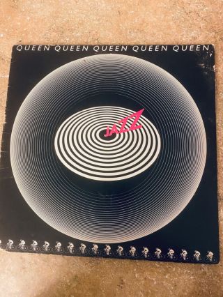 1978 Queen Jazz - Elektra Records - (vintage Vinyl) Record [lp] Album - Vg,