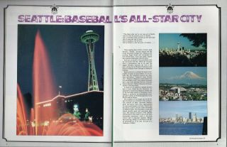 1979 All - Star Game Baseball Program,  Jackie Robinson,  Pete Rose,  Willie Mays EX 3