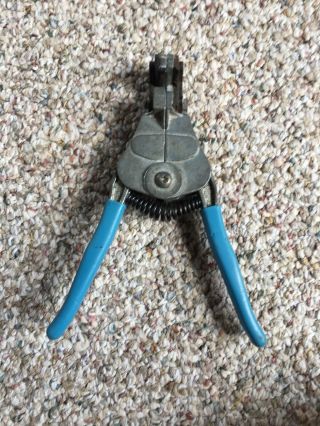 Vintage Ideal Industries Stripmaster Wire Stripper,  Made In The Usa 10 - 18