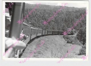 Vintage 5 " X7 " Photo Train D&rgw Narrow Gauge Railroad 3