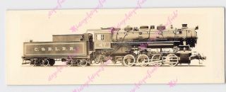 Vintage 2.  5 " X7 " Photo Train C&bl Conemaugh Black Lick Railroad 47 0 - 8 - 0