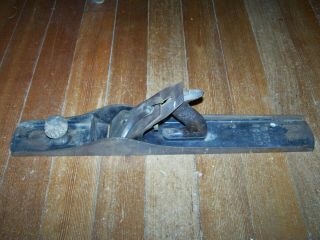 Antique Union No.  8 C Bottom Jointer Plane Woodworking Tool,  Good User