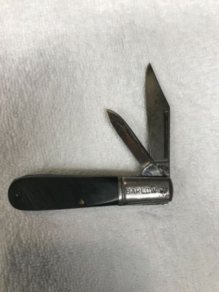 Vintage Barlow Pocket Knife,  Camco Usa 551 Two Blades