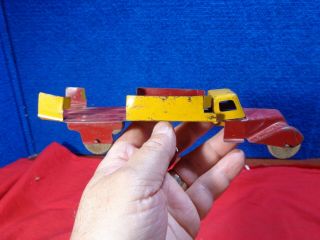 Antique Tin Litho Toy Truck C - 3