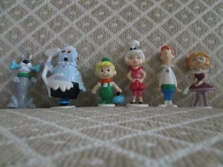 Set Of 6 The Jetsons Vintage 1990 Applause Pvc Figures