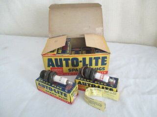 Vintage Auto - Lite Spark Plugs 9 Bt - 10 1 Bt - 8 Transportation Collectible