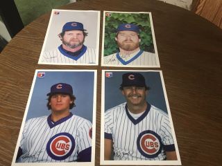 1984 Chicago Cubs Jewel Osco team photos Complete Set Sandberg,  Smith,  Eckersley 3