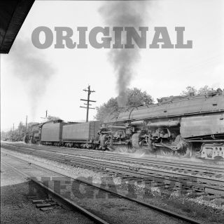 Orig 1958 Negative - Norfolk & Western N&w Y6a 2160 Bonsack Virginia Railroad B