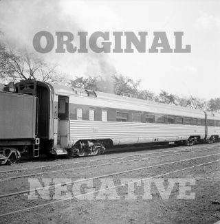 Orig 1949 Negative - Pere Marquette Pm Passenger Car Coach Ann Arbor Mi Michigan