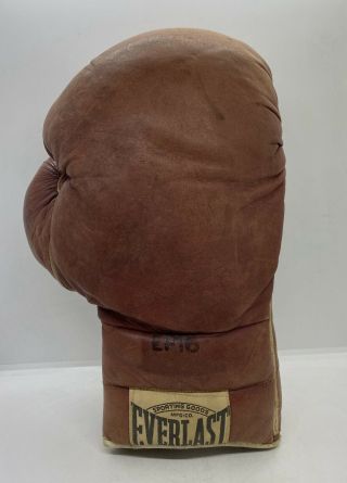 Old Sports Collectible Vintage Everlast Ep16 Right Hand Leather Boxing Glove