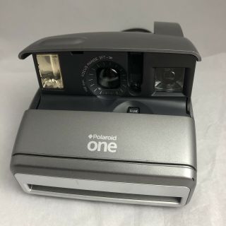 Vintage Polaroid One 600 Instant Camera With Built - In Flash -