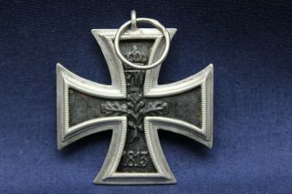 Antique Wwi German Iron Cross Medal Military - 1813 - 1914 Fw F4b9
