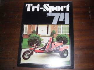 Alsport Tri - Sport 3 - Wheeler Brochure Flyer Vintage Factory Nos