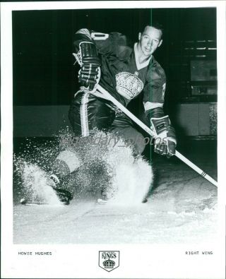 1960s Howie Hughes La Kings Hockey News Service Photo