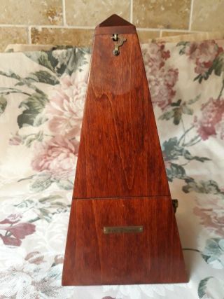 Vintage Seth Thomas Metronome De Maelzel Model E873 - 111 Iss.  2