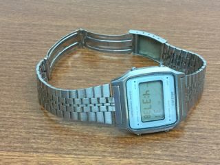Vintage Seiko A914 - 5a09 - Ao Alarm Chronograph Lcd Digital Quartz Watch