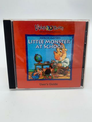 Vintage Cd - Living Books - Little Monster At School - Cd 1994