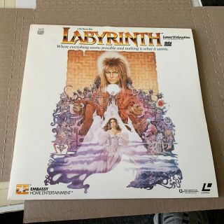Vintage & Awesome Labyrinth - Jennifer Connelly - David Bowie - Laserdisc